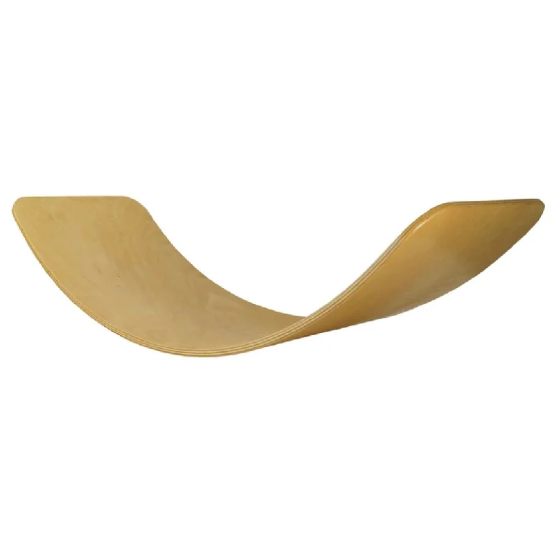 Wooden play train stations for train play​ Wooden Waldorf Rocker Board