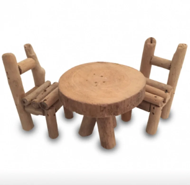 Wooden play helicopters for air travel play​ Woodland Table & Chairs