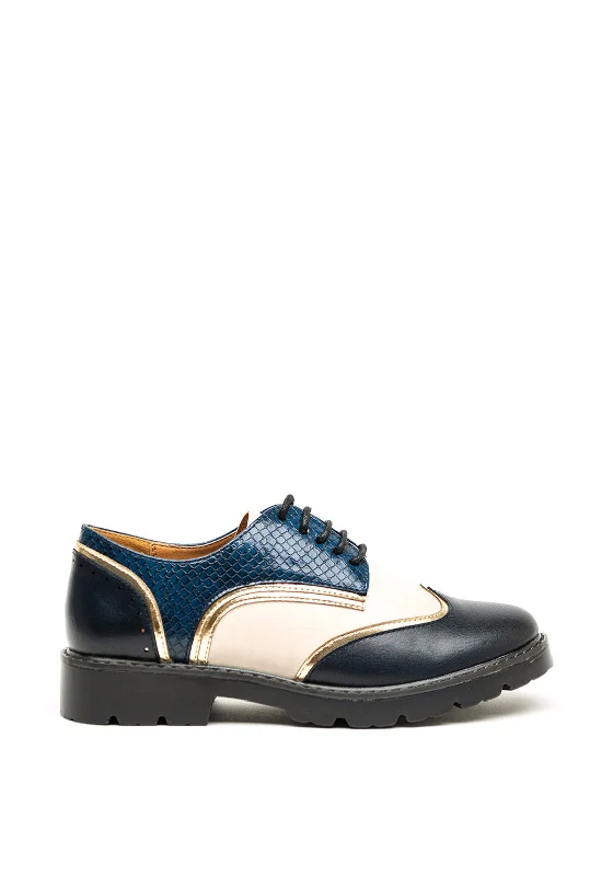 Zanni & Co Tampines Brogues, Navy