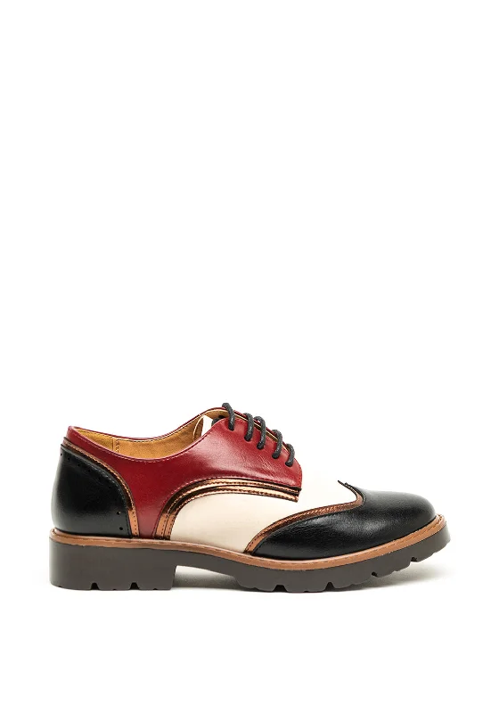 Zanni & Co Tampines Brogues, Black Multi