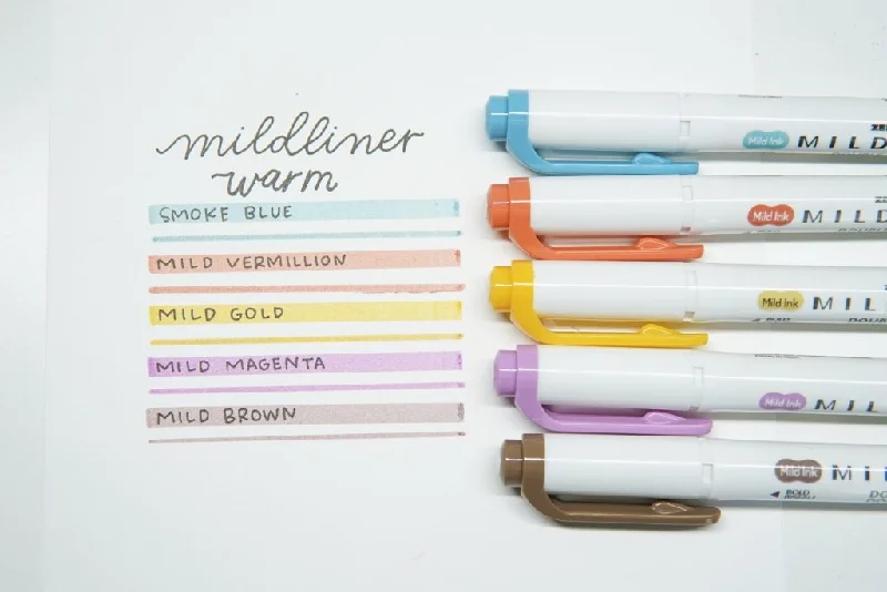 Abstract painting art supplies for creative expression Zebra Mildliner Double Ended Highlighter Markers - Set of 5 Abstract painting art supplies for creative expression Zebra Mildliner Double Ended Highlighter Markers - Set of 5