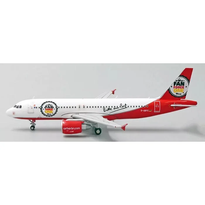 Miniature - garden model toys for horticulture lovers 1/400 Air Berlin Airbus A320 "Fan Force One" Reg: D-ABFK with Antenna Miniature - garden model toys for horticulture lovers 1/400 Air Berlin Airbus A320 "Fan Force One" Reg: D-ABFK with Antenna