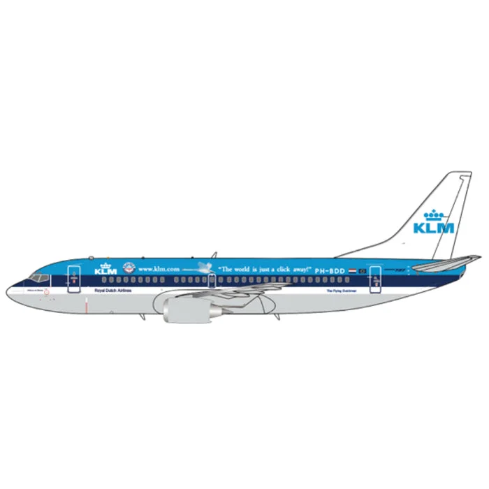 Cyberpunk - themed model toys for future - tech lovers 1/400 KLM Royal Dutch Airlines Boeing 737-300 The world is just a click away! Reg: PH-BDD with Antenna Cyberpunk - themed model toys for future - tech lovers 1/400 KLM Royal Dutch Airlines Boeing 737-300 The world is just a click away! Reg: PH-BDD with Antenna