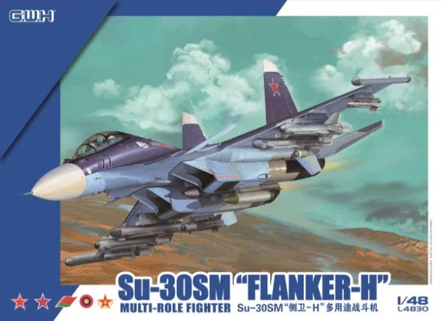 1/48 Great Wall Hobby Su-30SM "Flanker H" Multirole Fighter L4830 NEW!
