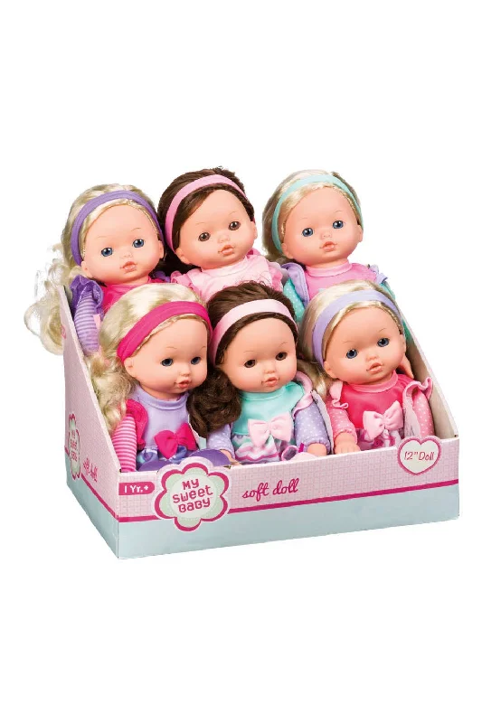 Dolls with sports - themed accessories for active play​ 12" Soft Bodied Doll