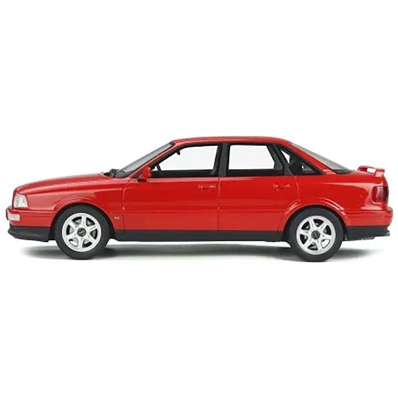 1994 Audi 80 Quattro Competition Laser Red Limited Edition to 3000 pieces Worldwide 1/18 Model Car by Otto Mobile 1994 Audi 80 Quattro Competition Laser Red Limited Edition to 3000 pieces Worldwide 1/18 Model Car by Otto Mobile