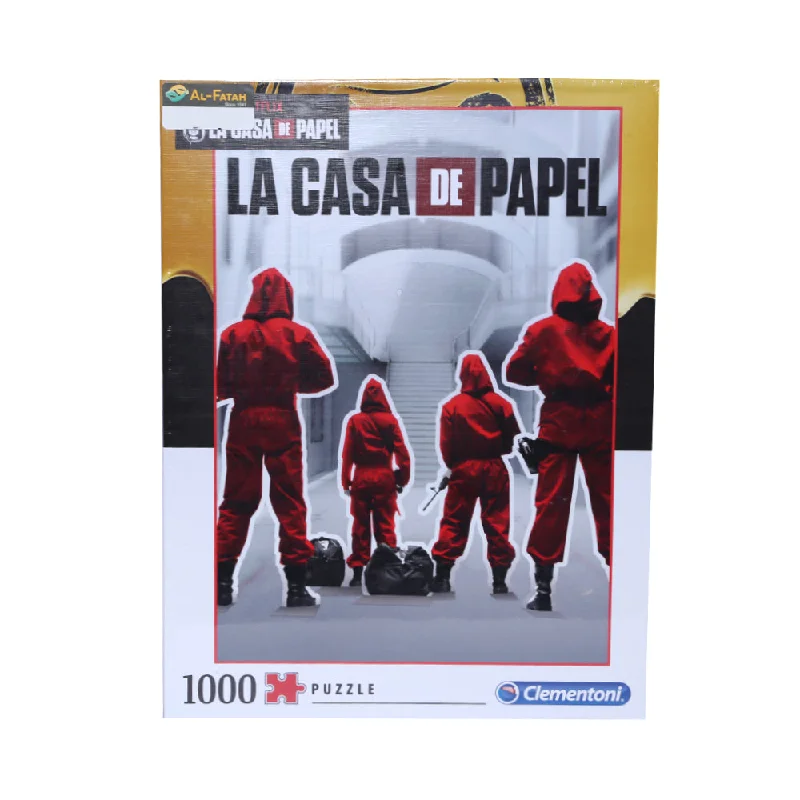 Art - based educational toys to boost creativity 39532 CELEMENTONI LA CASA DE PAPEL PUZZLE 1000PC D Art - based educational toys to boost creativity 39532 CELEMENTONI LA CASA DE PAPEL PUZZLE 1000PC D