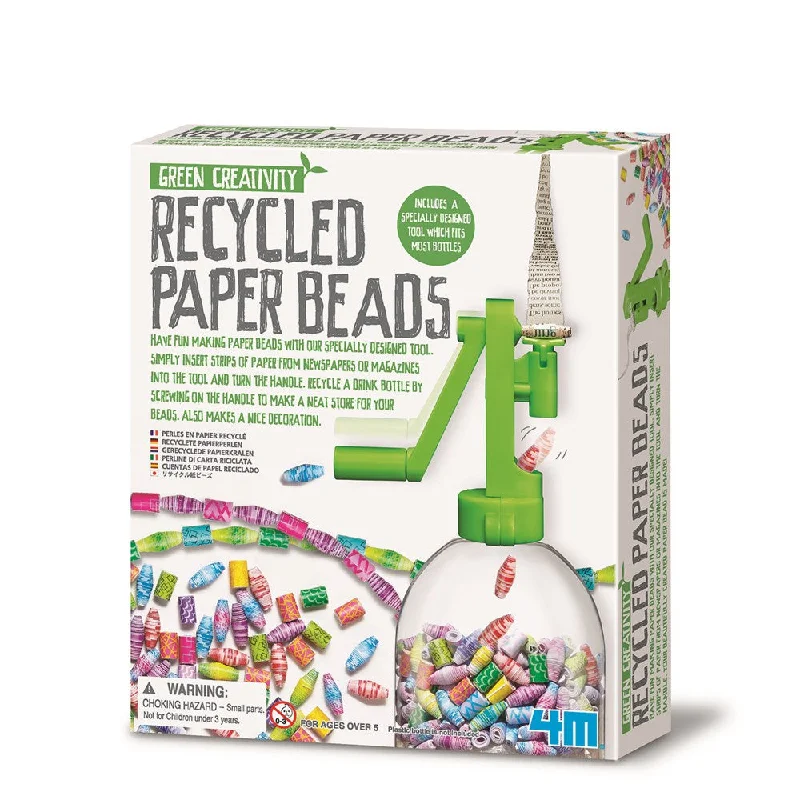 Outdoor toys for preschools to enhance learning 4M - Green Science - Recycled Paper Beads Outdoor toys for preschools to enhance learning 4M - Green Science - Recycled Paper Beads