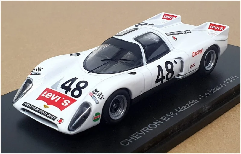 Altaya 1/43 Scale 23524V - Chevron B16 Mazda #48 Le Mans 1970 - White