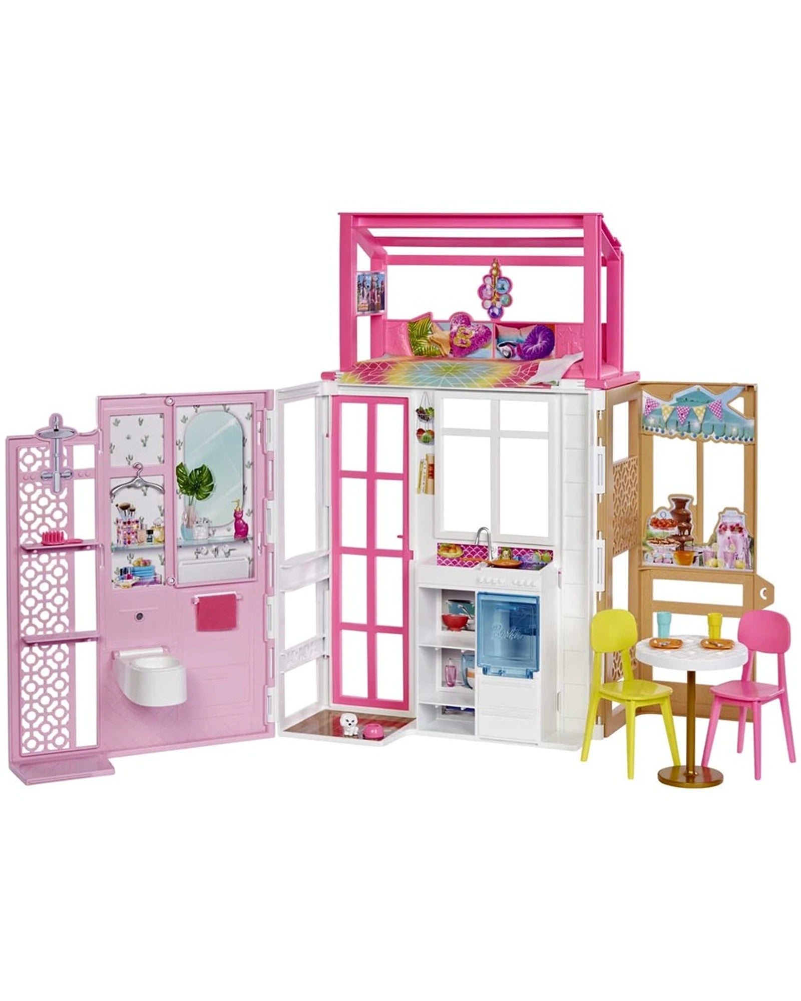 Dolls with food - truck - themed accessories for food - loving play​ Barbie Playset