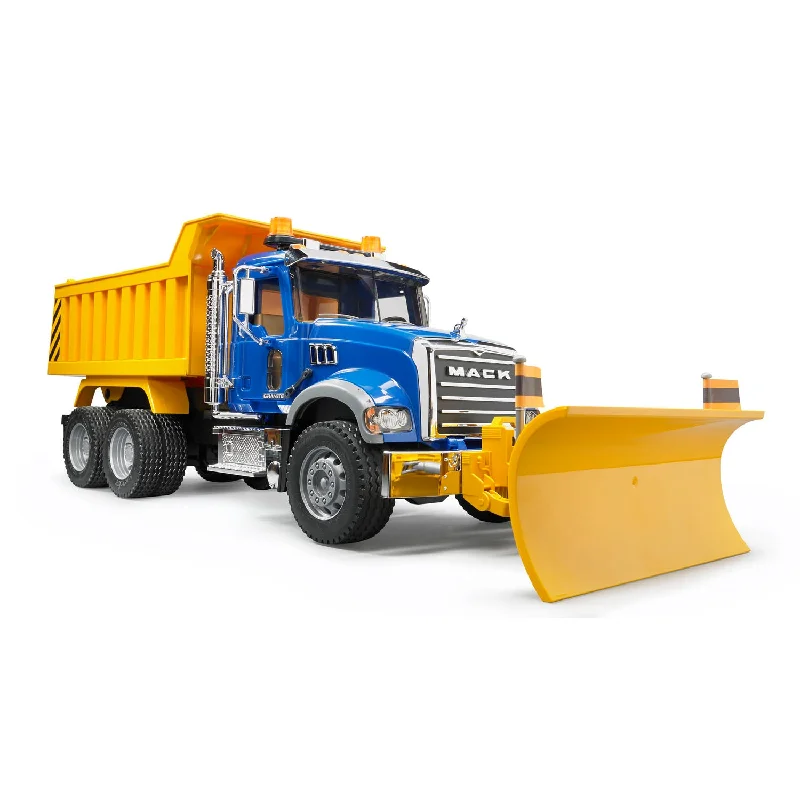 Outdoor toys for beach houses like beach volleyball sets Bruder MACK Granite Dump Truck with Snow Plow Blade Outdoor toys for beach houses like beach volleyball sets Bruder MACK Granite Dump Truck with Snow Plow Blade