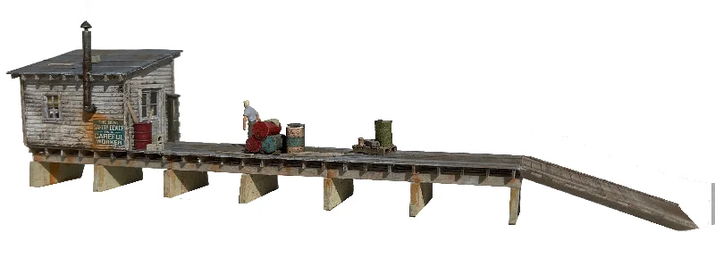 Canal St. Freight Dock - HO Scale Kit