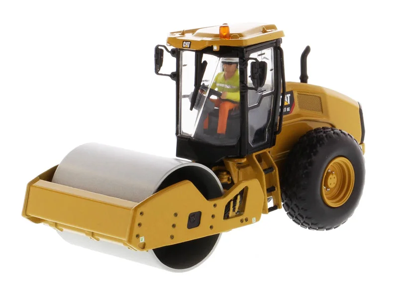Construction vehicle model toys for toddlers to explore engineering concepts​ Caterpillar CS11 GC Vibratory Soil Compactor  (85589)