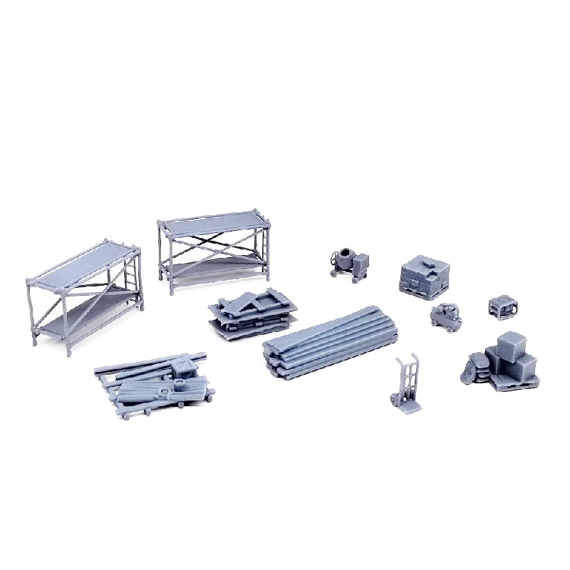 Construction Site Accessory Set 1:87 HO Scale