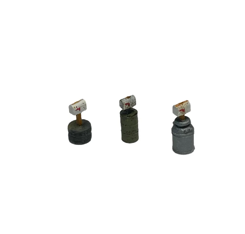 Country Mailboxes 3 Ways - Resin Detail Part HO Scale