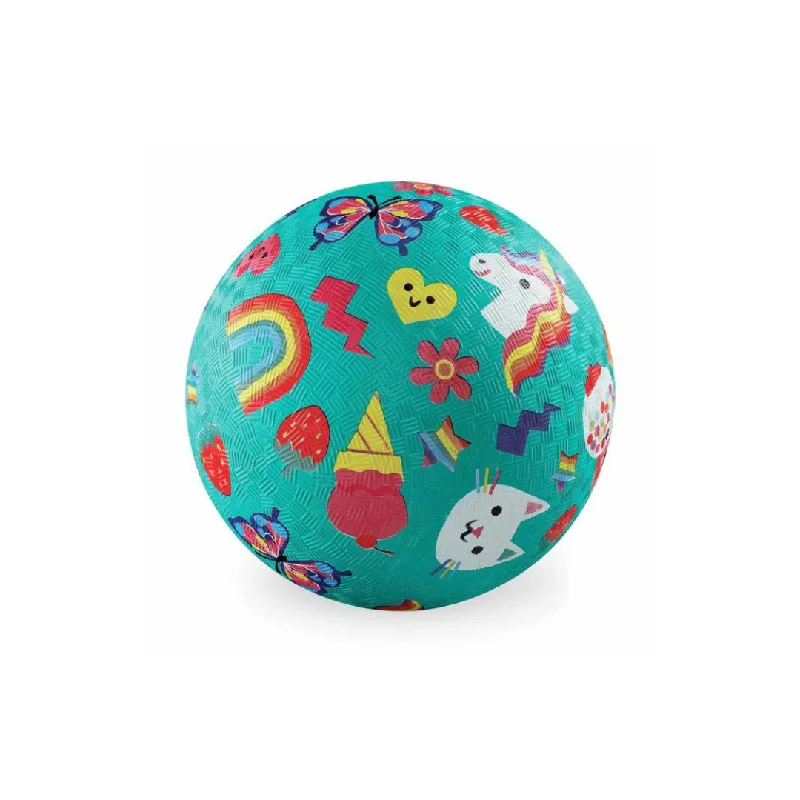 Outdoor toys for rocky terrains like rock - climbing toys Crocodile Creek Playground Ball Smiley 7" Outdoor toys for rocky terrains like rock - climbing toys Crocodile Creek Playground Ball Smiley 7"