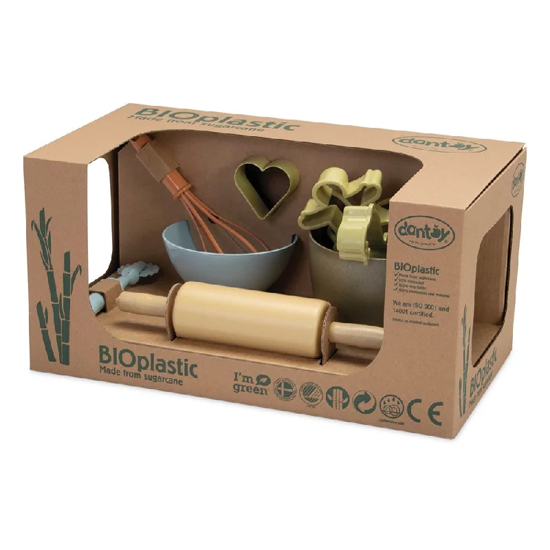 Portable outdoor toys for travel and picnics​ Dantoy - BIOplastic - Baking Set