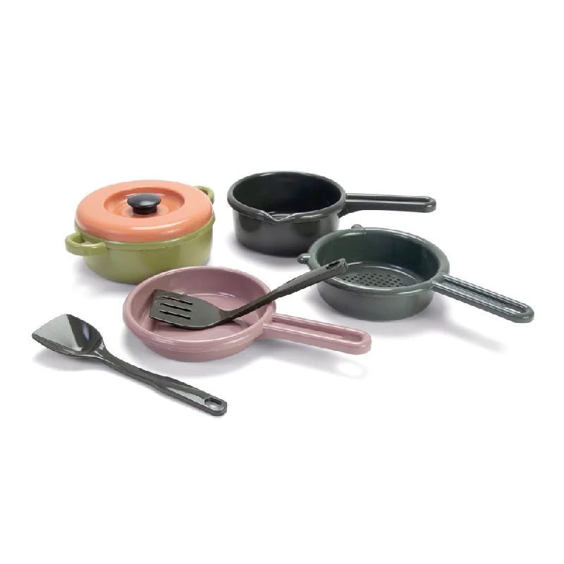 Outdoor toys for early morning play like bird - watching kits​ Dantoy - Green Bean - Pot, Sieve & Pan Set - 7pcs