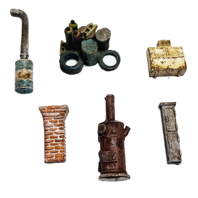 Detail Assortment FSS2 - Metal Detail Parts HO Scale