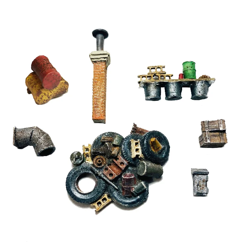 Detail Assortment FSS4 - Metal Detail Parts HO Scale