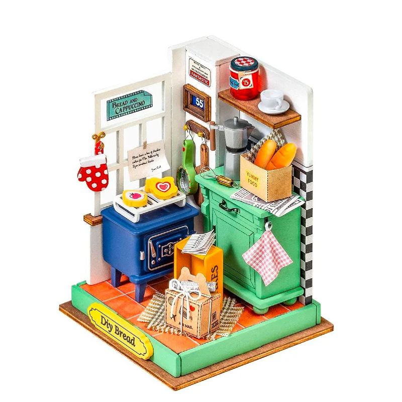 Police station model toys with jail cells and vehicles DIY Mini House - Afternoon Baking Time Police station model toys with jail cells and vehicles DIY Mini House - Afternoon Baking Time