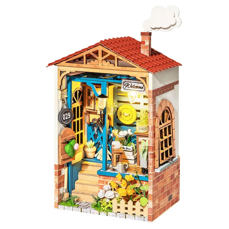 Bus - terminal model toys for public - transportation scenarios DIY Mini House - Dream Yard Bus - terminal model toys for public - transportation scenarios DIY Mini House - Dream Yard