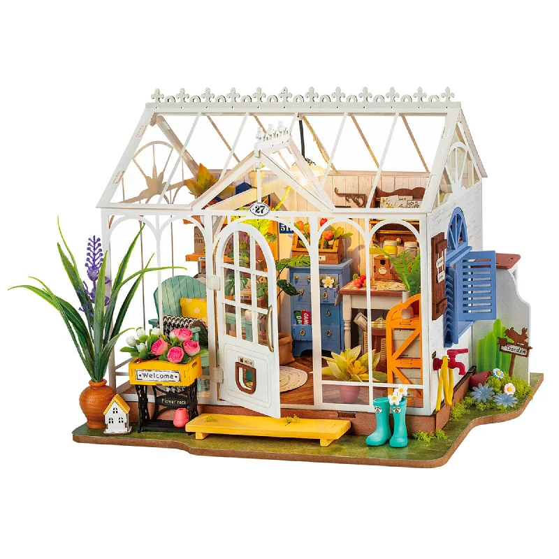 Pirate ship model toys for adventurous play​ DIY Mini House - Dreamy Garden House