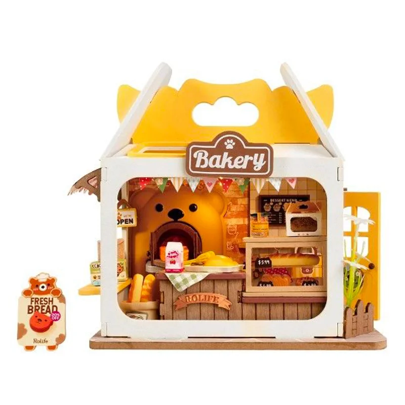 Medieval - village model toys for historical immersion DIY Mini House - Teddy's Bread Box Medieval - village model toys for historical immersion DIY Mini House - Teddy's Bread Box