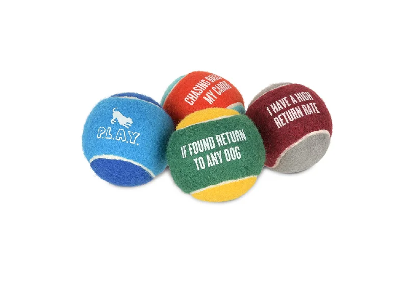 Outdoor toys for Labor Day like work - themed building sets​ Dog Tennis Balls