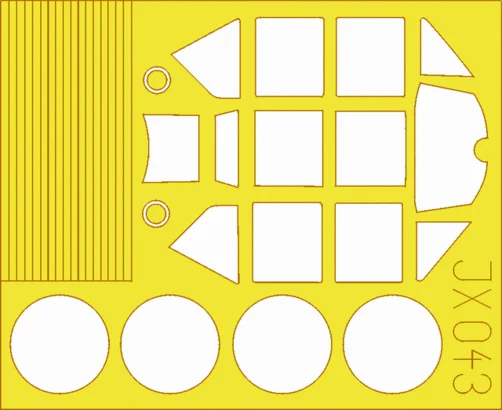 Eduard 1/32 mask for the Bf 109G by Revell - JX043