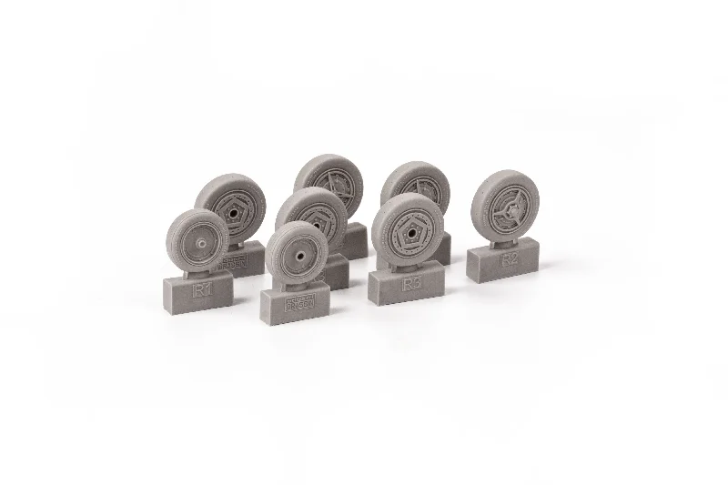 Eduard Brassin 1/48 scale SR-71A resin wheels for Revell - 648740