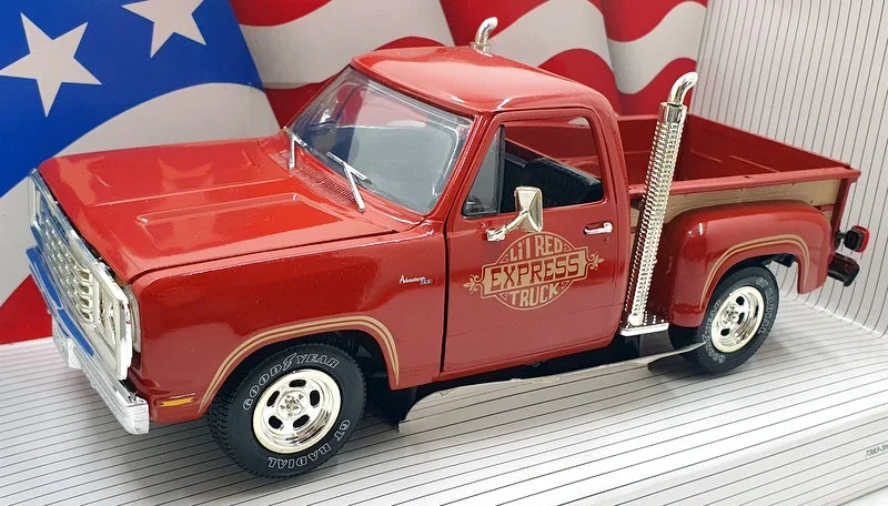 ERTL 1/18 Scale Diecast 7385 - 1978 Dodge Lil Red Truck - Red