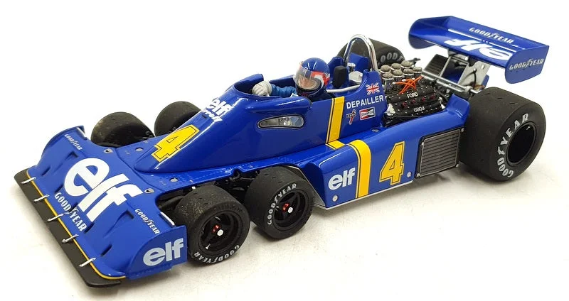 Exoto 1/18 Scale Diecast DC31724D - 1976 Tyrrell Ford P34 #4 P.Depailler