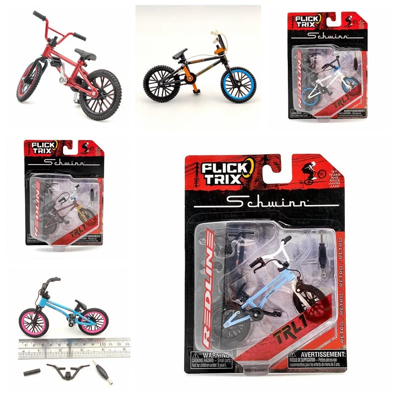 FLICK TRIX Miniature BMX Finger Bike PREMIUM DeathTrap Bicycle Toys Diecast Gift