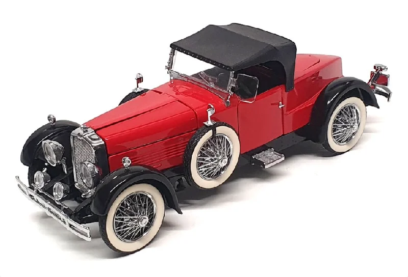 Franklin Mint 1/24 Scale B11RJ58 - 1928 Stutz Black Hawk Boattail - Red