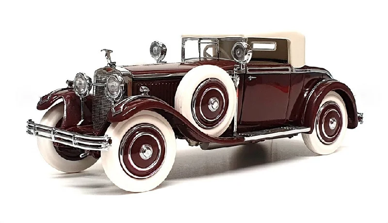 Franklin Mint 1/24 Scale B11TF74 - 1925 Hispano Suiza H6b Kellner - Maroon