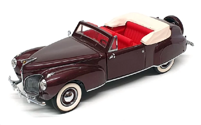 Franklin Mint 1/24 Scale Diecast B11RU76 - 1941 Lincoln Continental Met Brown
