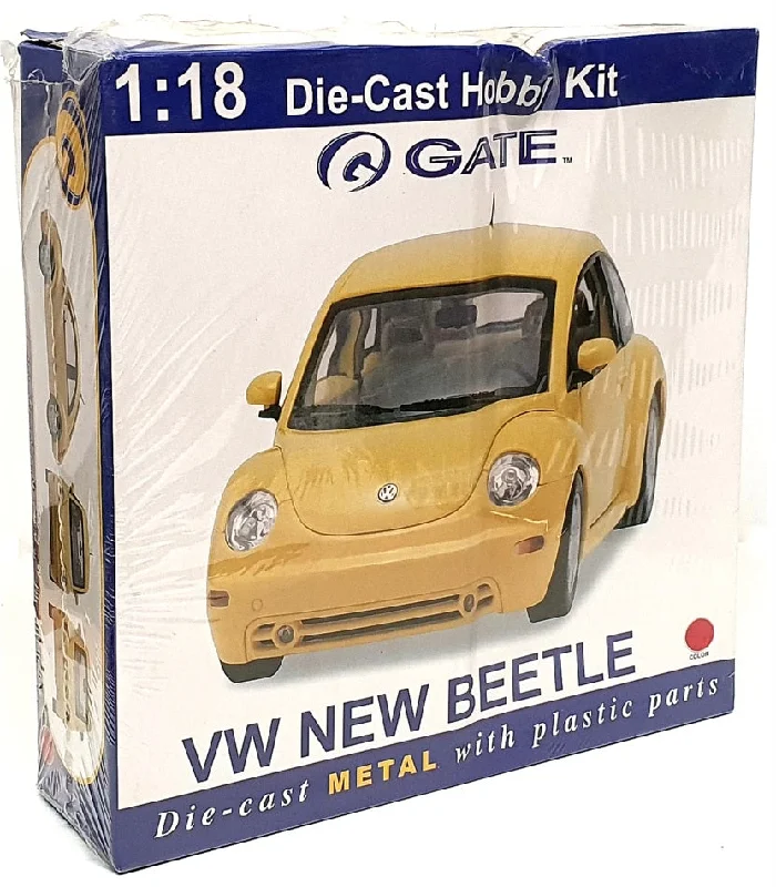 Gate 1/18 Scale Unbuilt Kit 06037 - Volkswagen VW New Beetle - Red