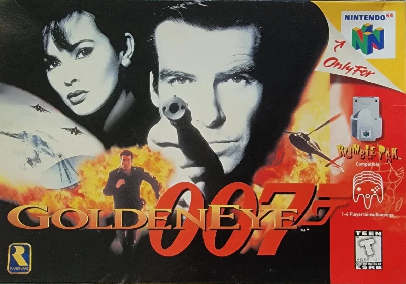 Video games with live - service updates​ Golden Eye 007
