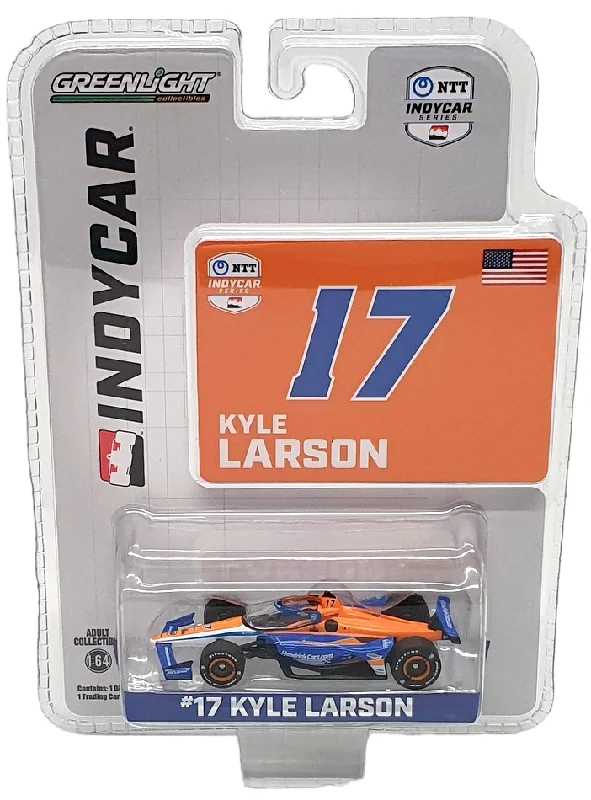 Greenlight 1/64 Scale 11576 - NTT Indycar Series #17 K. Larson - Blue/Orange