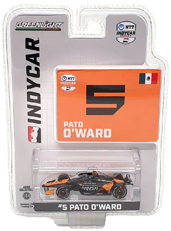 Greenlight 1/64 Scale 11592 - NTT Indycar Series #5 P. O'Ward - Black/Orange