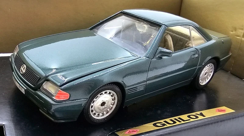 Guiloy 1/20 Scale Diecast 65501 - Mercedes-Benz 500-SL - Green