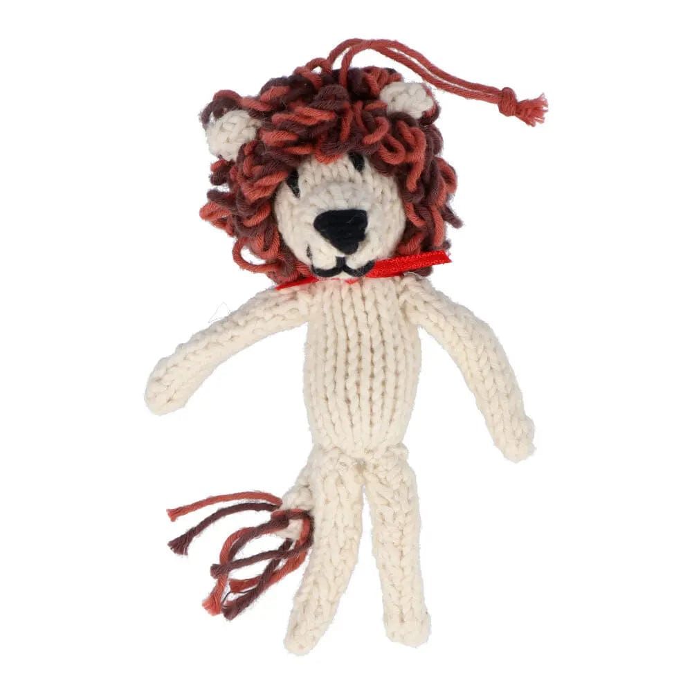 Educational toys for teaching medical concepts Fairtrade Hand Knitted Cotton Christmas Decoration - Lion Educational toys for teaching medical concepts Fairtrade Hand Knitted Cotton Christmas Decoration - Lion