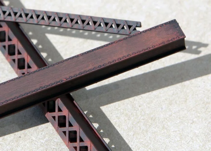 Heavy Duty Laced Girders- HO Scale Kit