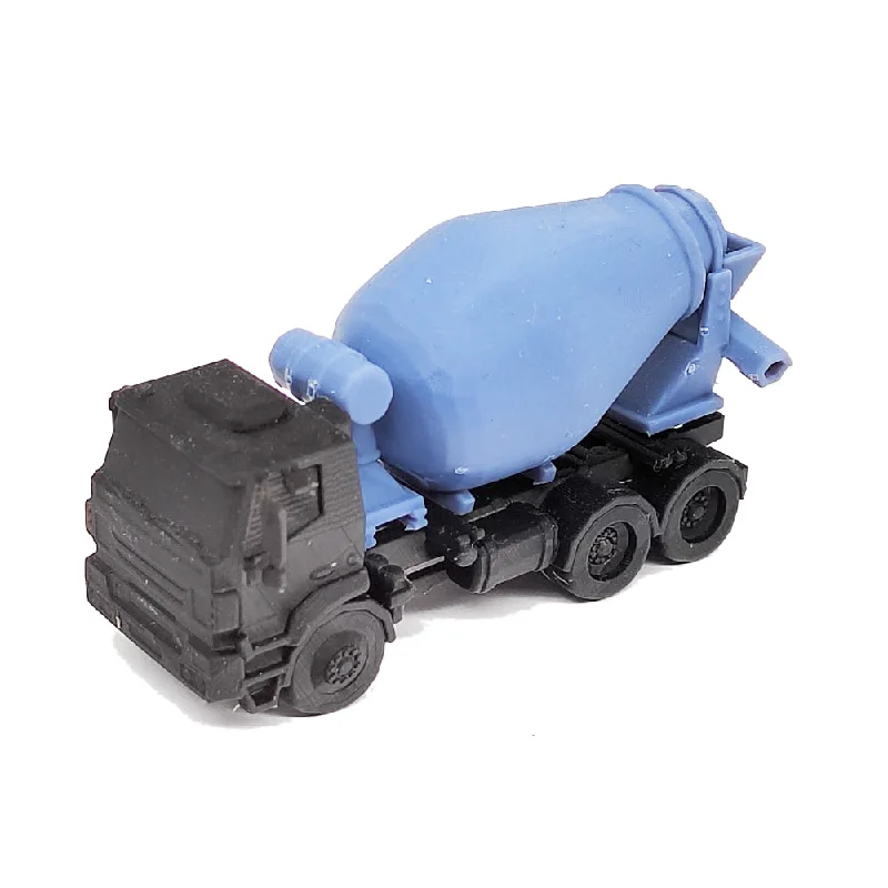 Heavy Duty Vehicle-Concrete Mixer Truck  HO Scale