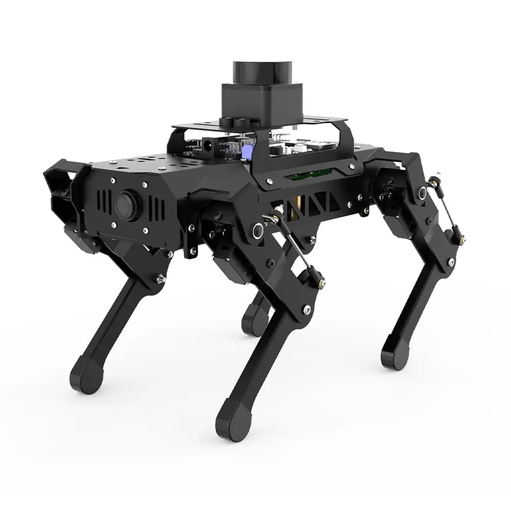 Hiwonder PuppyPi Pro Quadruped Robot with AI Vision Powered by Raspberry Pi ROS Open Source Robot Dog (Raspberry Pi 4B 8GB Included) Hiwonder PuppyPi Pro Quadruped Robot with AI Vision Powered by Raspberry Pi ROS Open Source Robot Dog (Raspberry Pi 4B 8GB Included)