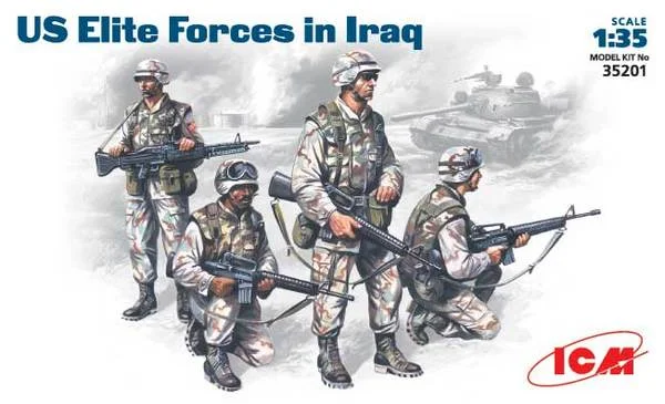 ICM - US Elite Forces in Iraq (4 figures - 4 soldiers)