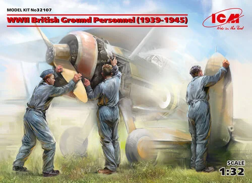 ICM - WWII British Ground Personnel (1939-1945) (3 figures)