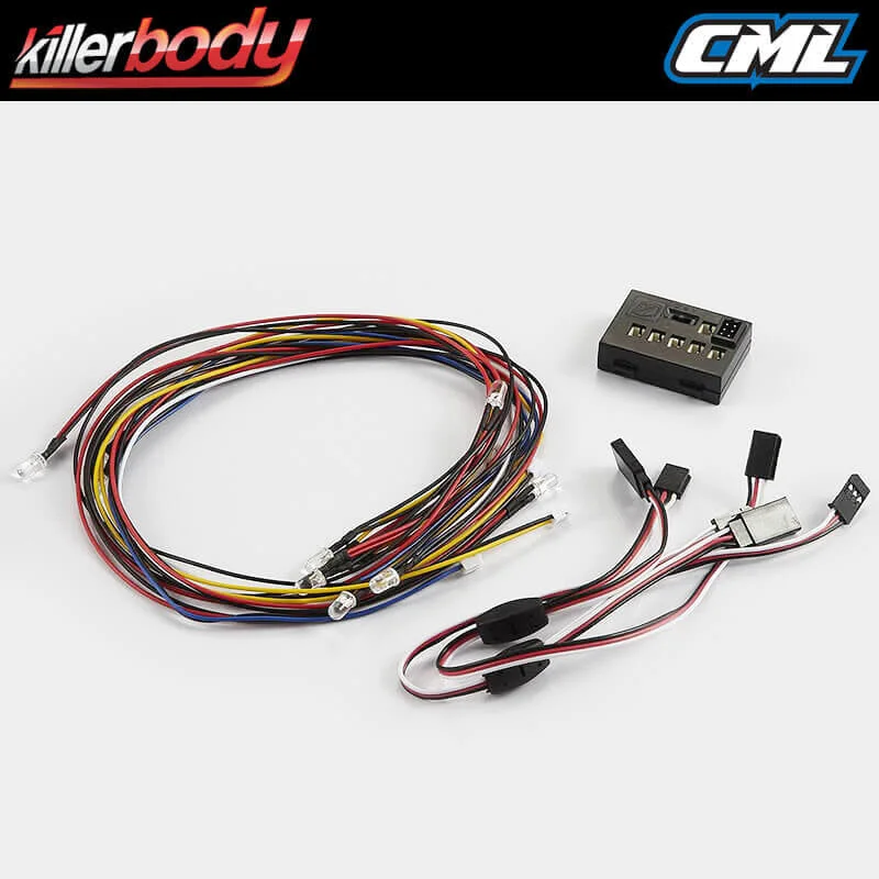 Killerbody Led Light System W/Control Box (10 Leds) KB48101