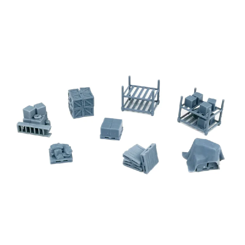 Logistics Warehouse Accessory Set 1:87 HO Scale